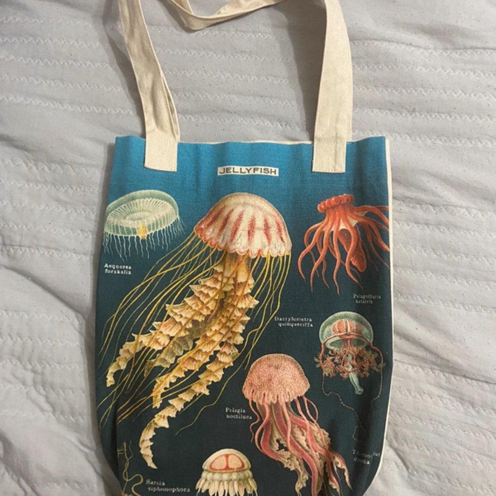 Jellyfish tote bag